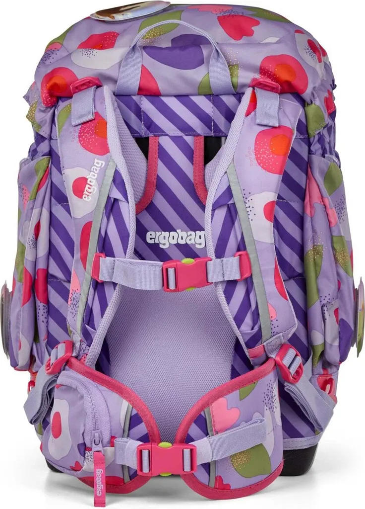 Ergobag Pack BlütenzauBär : Set Sac à Dos Scolaire Ergonomique Complet