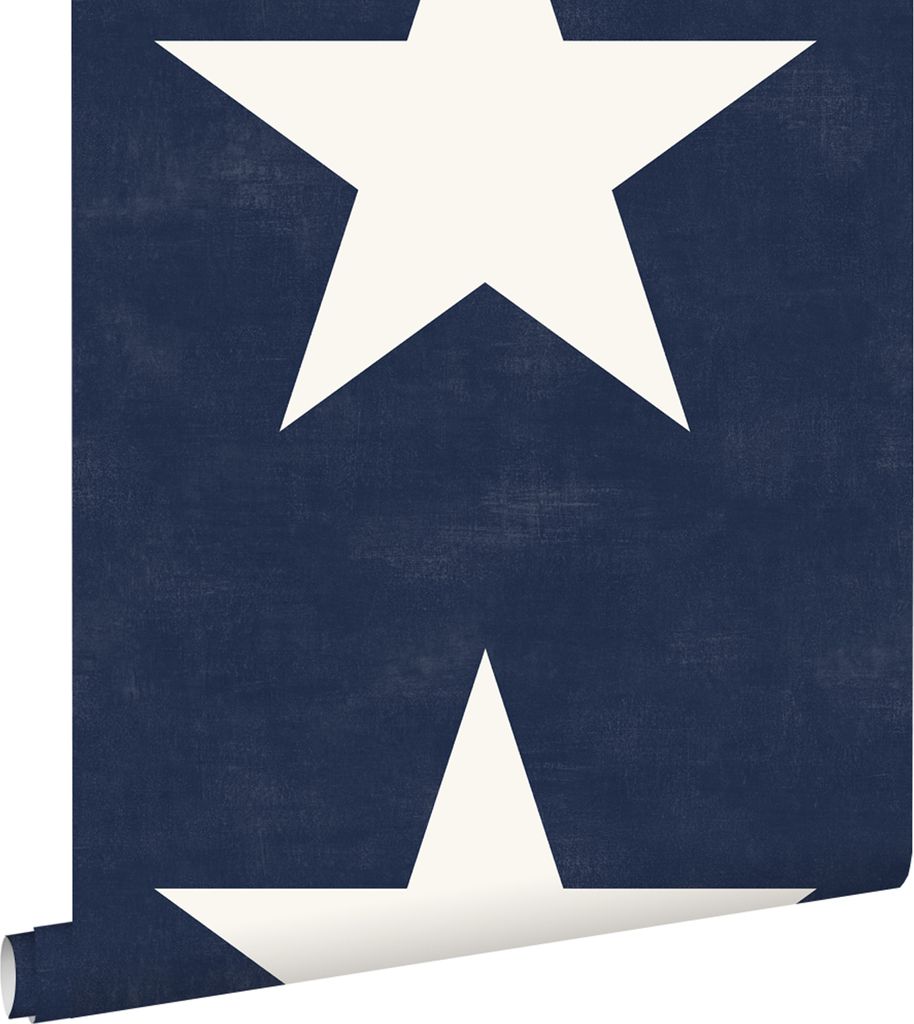 ESTAhome carta da parati stelle blu navy 53 cm x 10.05 m Immagine del prodotto 