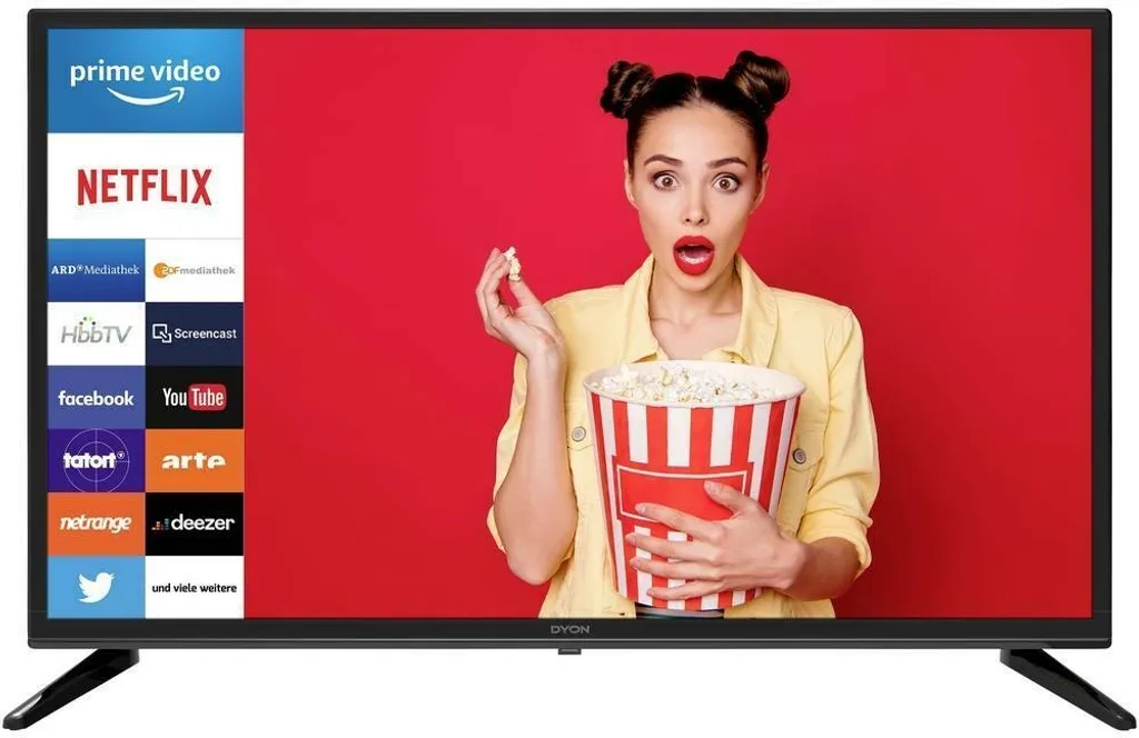 Dyon HD LED TV 80cm (32 Zoll) 32XT, Triple Tuner, Smart TV