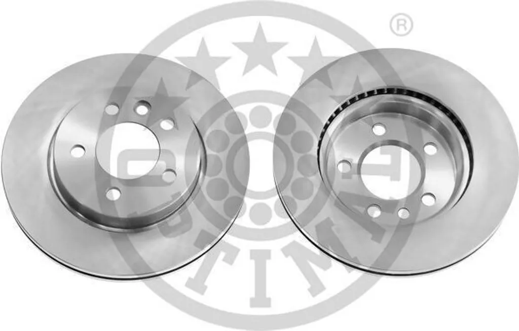 2x OPTIMAL Disque de Frein Avant BS-8710HC 303mm pour Freinage Sûr