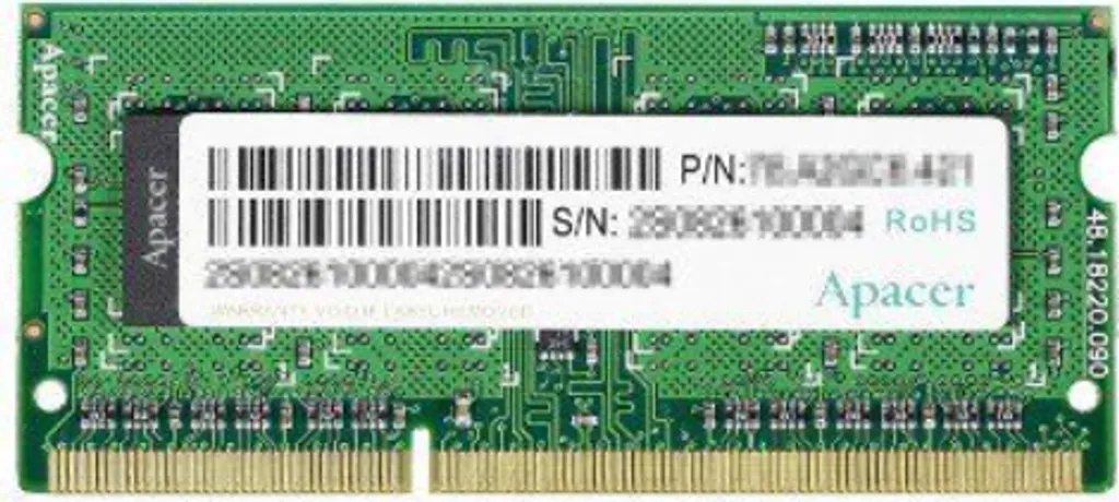 Mémoire RAM SODIMM Apacer 8GB DDR3L 1600MHz CL11 1.35V pour PC Portable