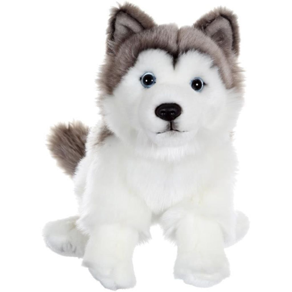 Plüschtier Husky, GIPSY TOYS, Sitzend, 25 cm