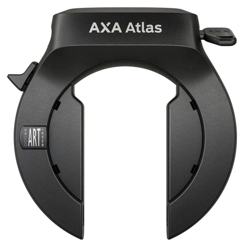 AXA Rahmenschloss Atlas NAZ 58 mm schwarz Produktbild 