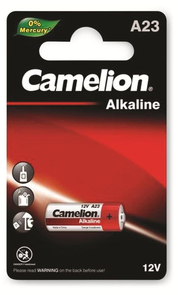 Batteria CAMELION 12V, Plus Alcalina, A23, 1 pezzo Immagine del prodotto 