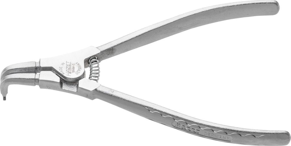 HAZET Sicherungsringzange Sprengringzange 1846D-2 180mm Chrom-Vanadium-Stahl Aluguss 130g