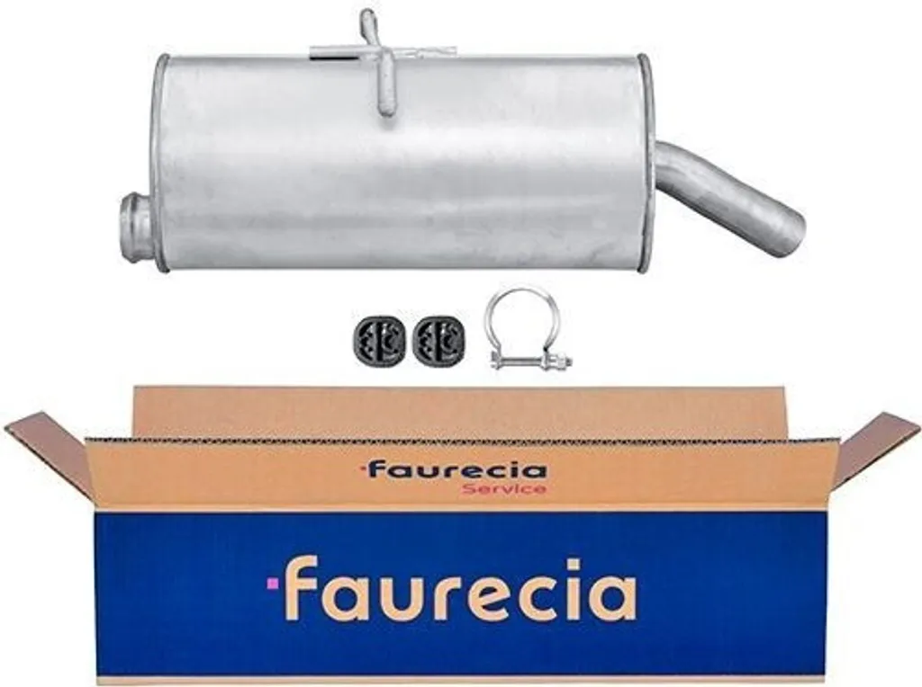 Silencieux Arrière HELLA 8LD 366 027-891 pour Citroën Berlingo et Partner