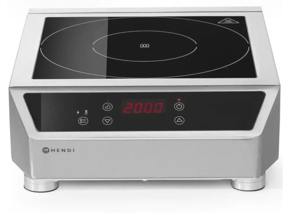 HENDI Induktionskocher         3500W 340x440x(H)120 mm Produktbild 