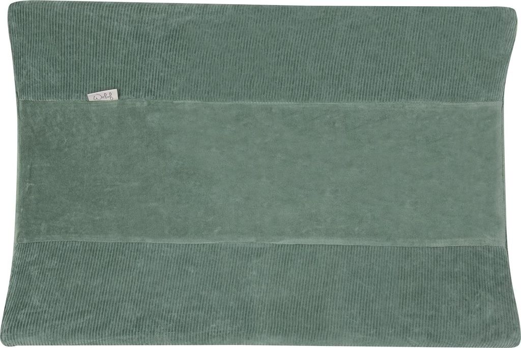 Witlof For Kids Velvet Rib Wickelunterlagenbezug - Forest Green | Wickelunterlagenbezug