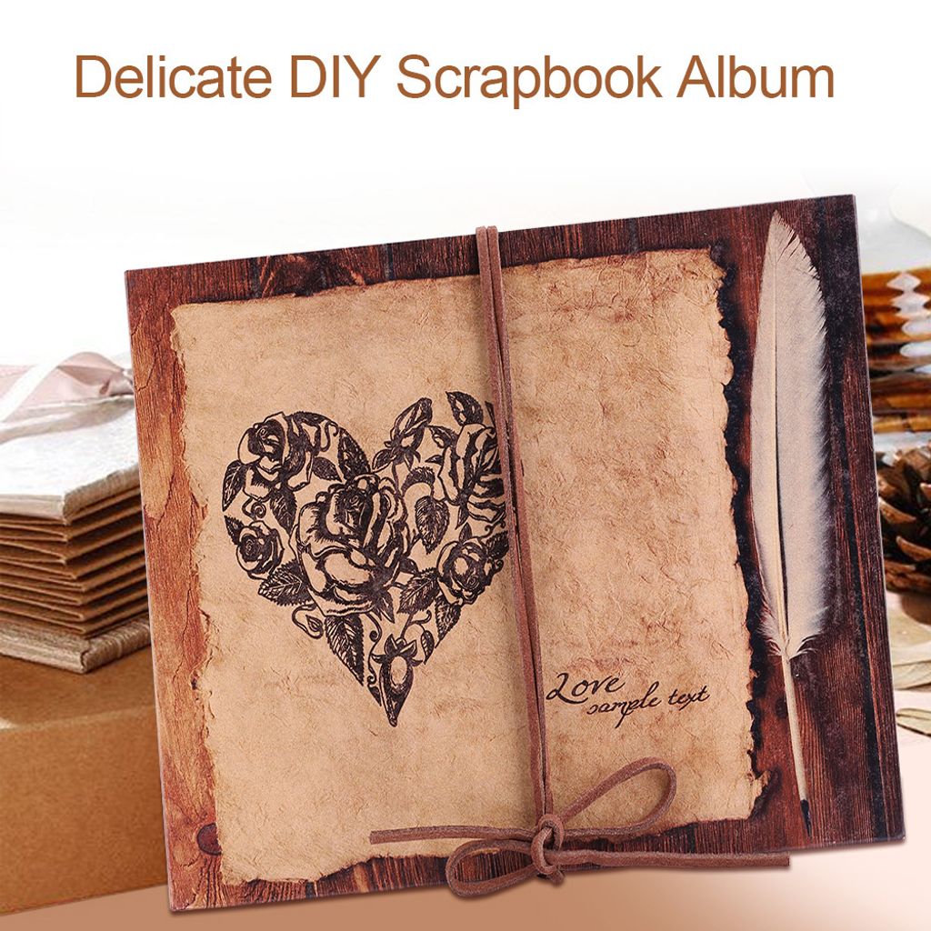 Scrapbook, DIY Scrapbook, DIY Scrapbook Album, Fotoalbum, Vintage Scrapbook Album, Memories Scrapbook