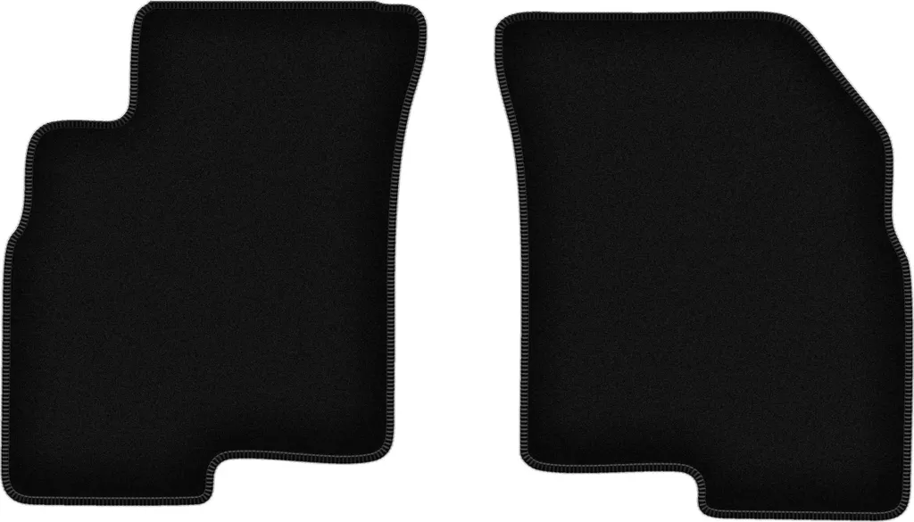 Tappetini Velluto Kia Optima I (2001-2006) - Set Anteriori 2 Pezzi Neri