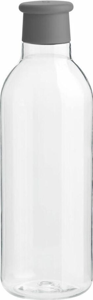 Rig-Tig DRINK-IT Wasserflasche Grey, Trinkflasche, Sportflasche, Kunststoff, Silikon, Grau, 750 ml, Z00212