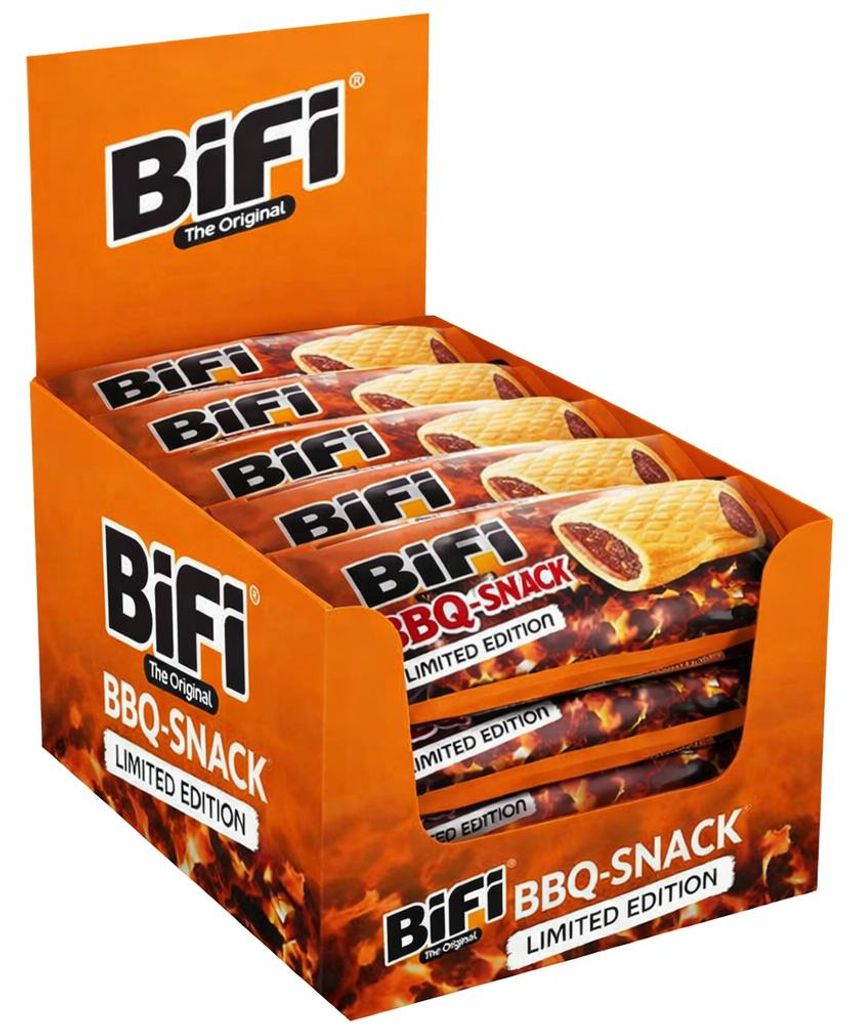 BiFi BBQ Snack Limited Edition 16 x 70g Vorratspack Produktbild 