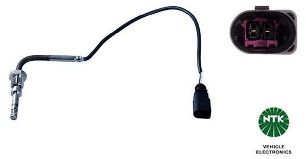 Sensor Abgastemperatur 2 Leitungen NTK IAM-Expertise für u.a. AUDI A4
