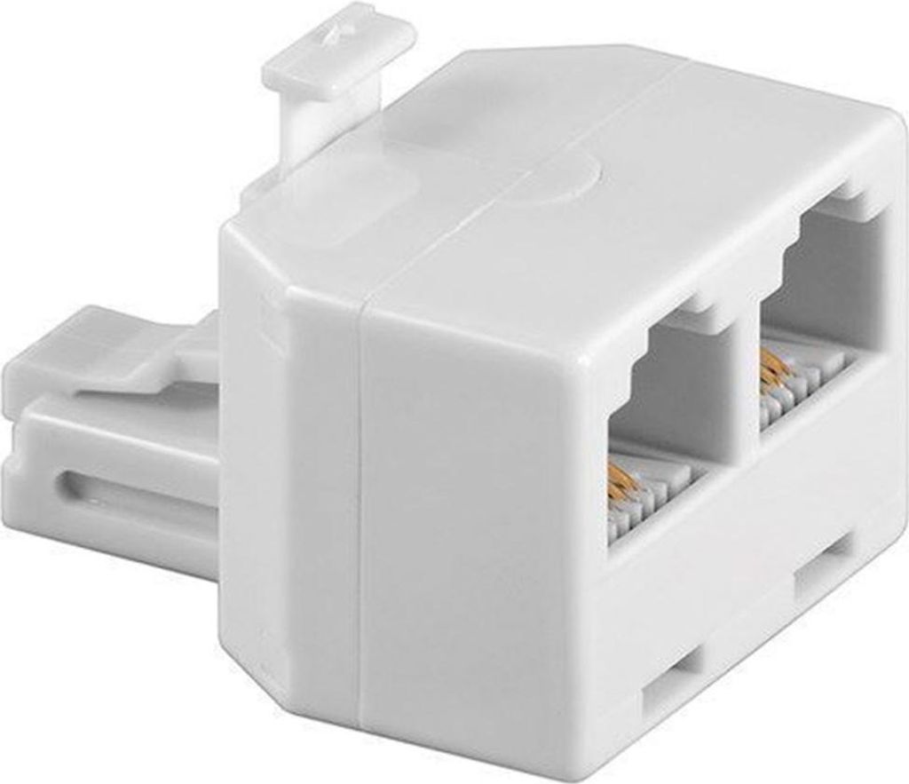 goobay ISDN T Adapter RJ11/RJ14 Stecker auf 2 RJ11/RJ14 Obrázek produktu 