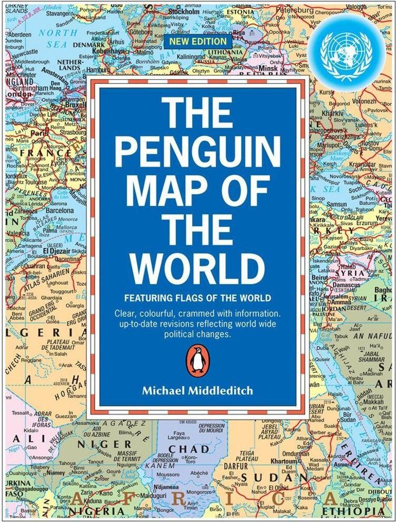 The Penguin Map of the World