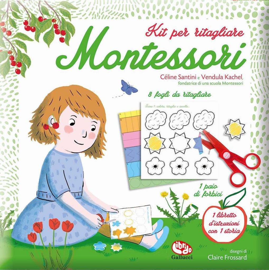 Santini, C: Kit per ritagliare Montessori