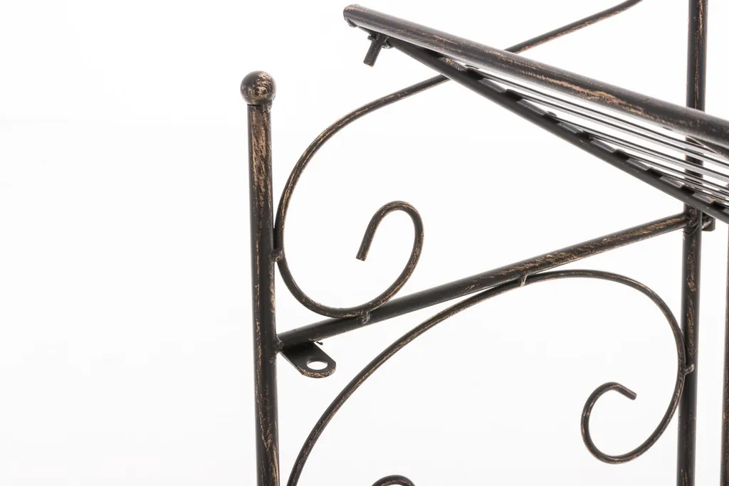 Étagère Gain de Place Bronze Lenja - Solution Déco pour Petits Espaces - 8