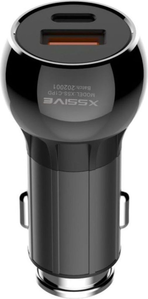 COFI 36W KFZ PD Quick Car Charger Auto Ladegerät 1x USB 1x Typ-C Port Zigarettenanzünder Ladeadapter schwarz