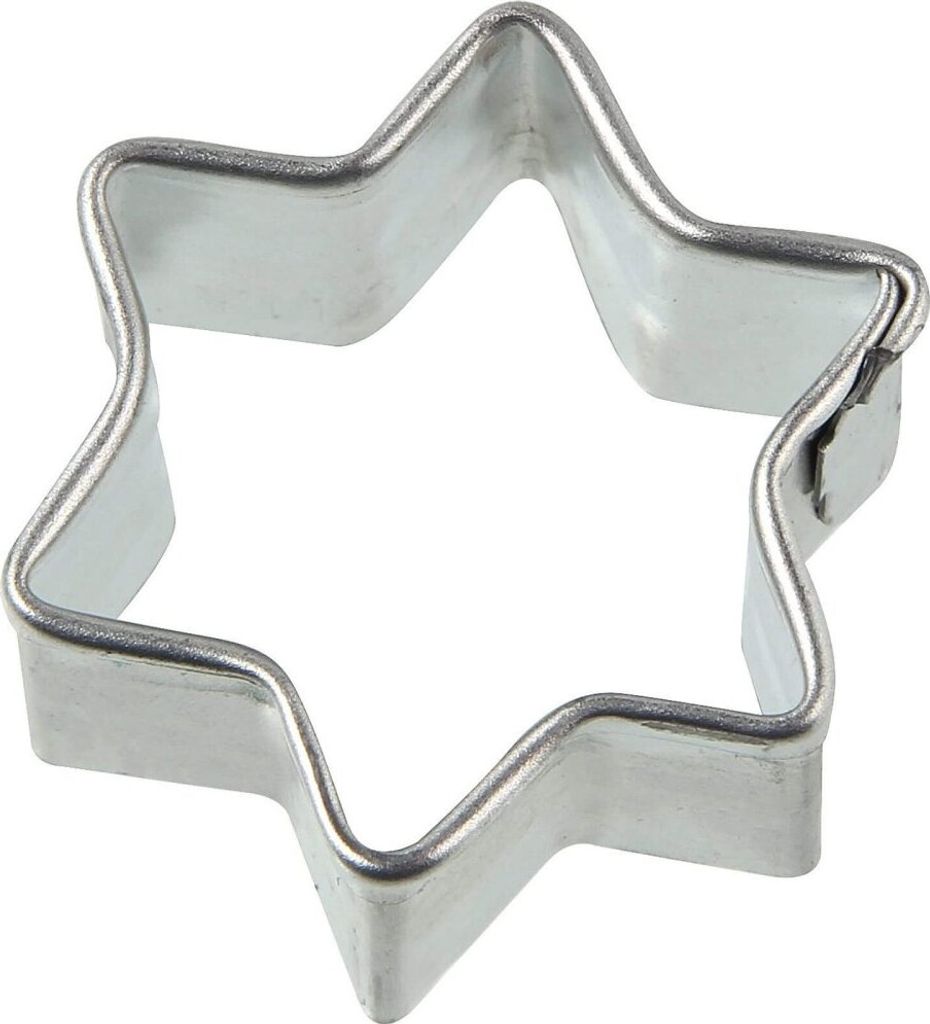 Zenker Ausstecher Stern Patisserie, Weihnachtsausstecher für Plätzchen, Ausstechform für Kekse und Fondant, hochwertiger Keksausstecher, Küchen...