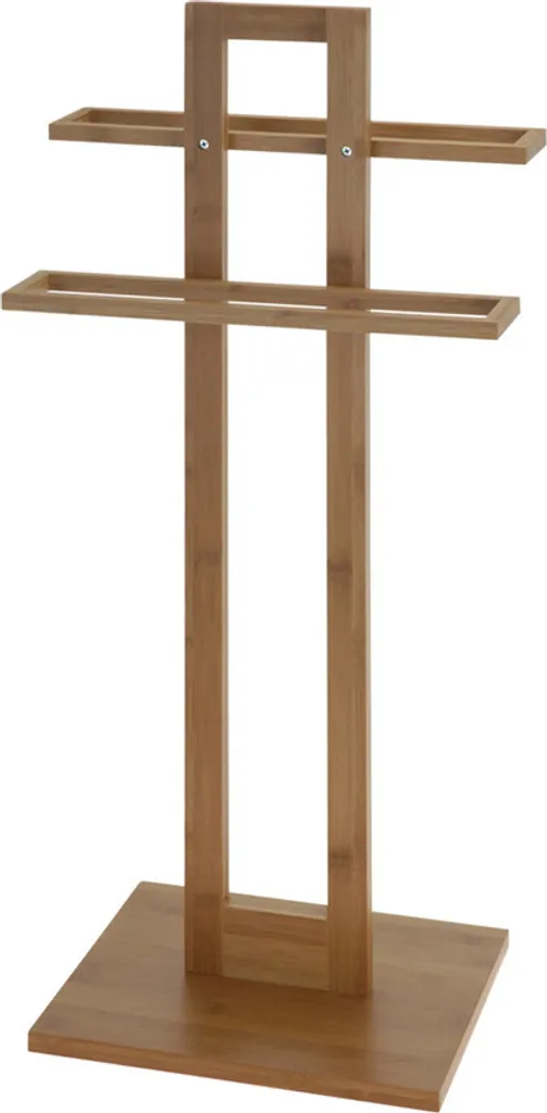 Porte-serviettes Luke MyHome en Acier Brossé - Design Fin et Robuste