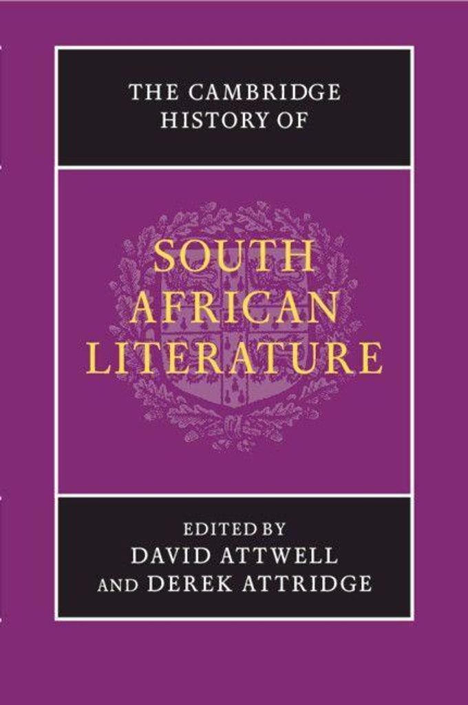 The Cambridge History of South African Literature