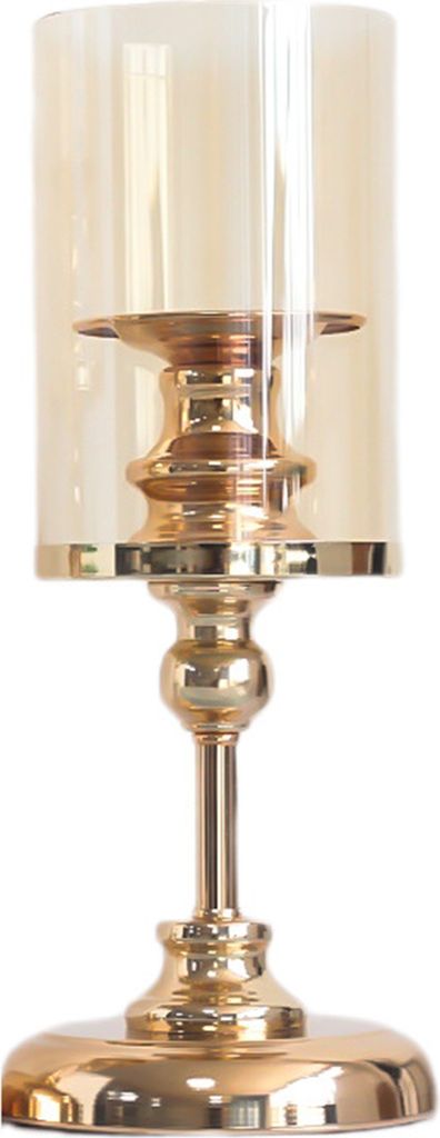 Retro Elegante Kerzenhalter Leichte Luxus romantische europäische Kerzenständer Wohnheimdekoration-Größen:M
