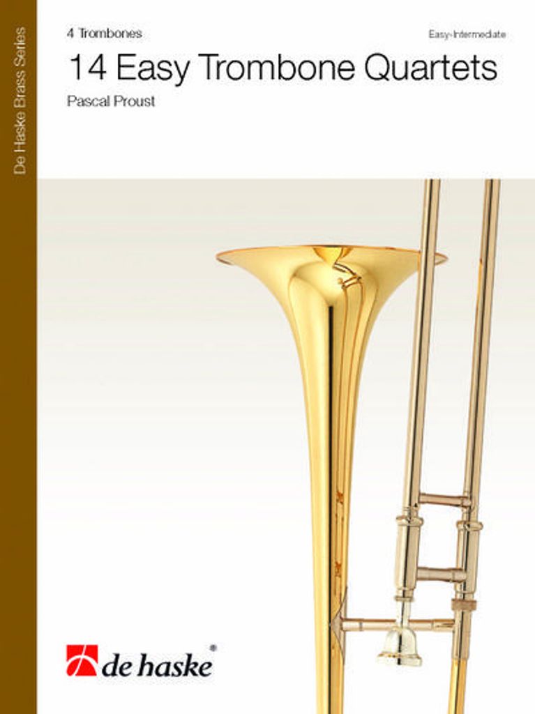 14 easy Quartetsfor 4 trombones