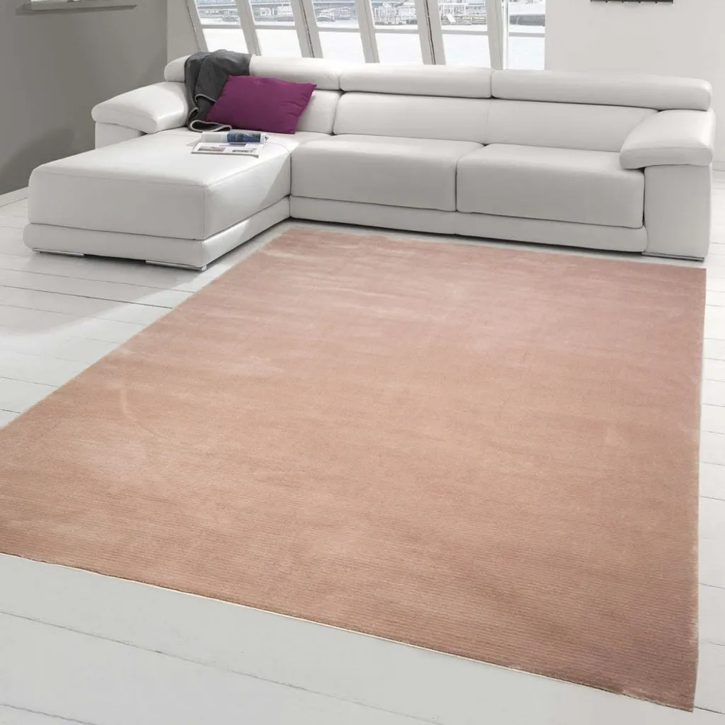 Tapis de salon rose 120x170 cm : créez une ambiance cosy et moderne