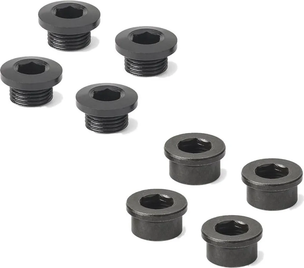 Vis de Plateau Miche 4,7mm pour Spider 4 Bras Haute Résistance Noir