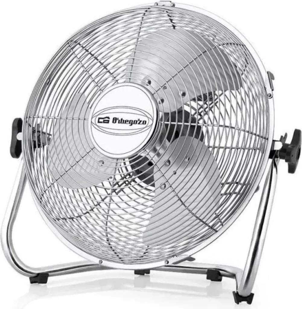 Ventilatore Floor Fan Orbegozo PW 1331 30cm 50W Argento Industrial