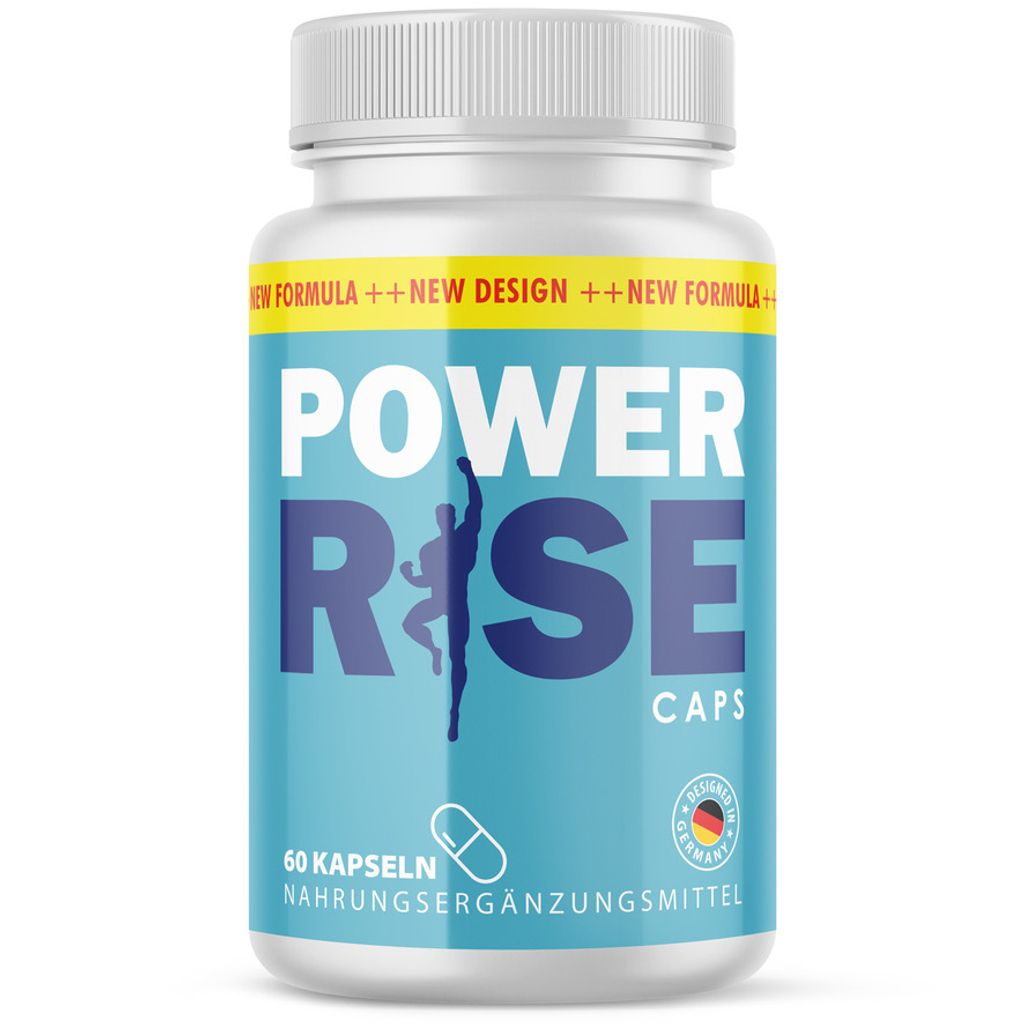 Power Rise Caps - Zur Stärkung der männlichen Vitalität - Produktbild 