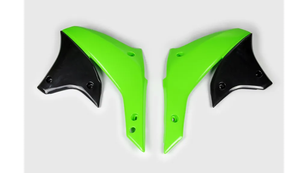 Protection de Radiateur UFO Kawasaki Vert pour Entretien Moto