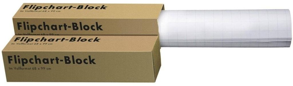 LANDRE Flipchartblock 65x98-20 Blatt-kariert 25-80g/qm Produktbild 
