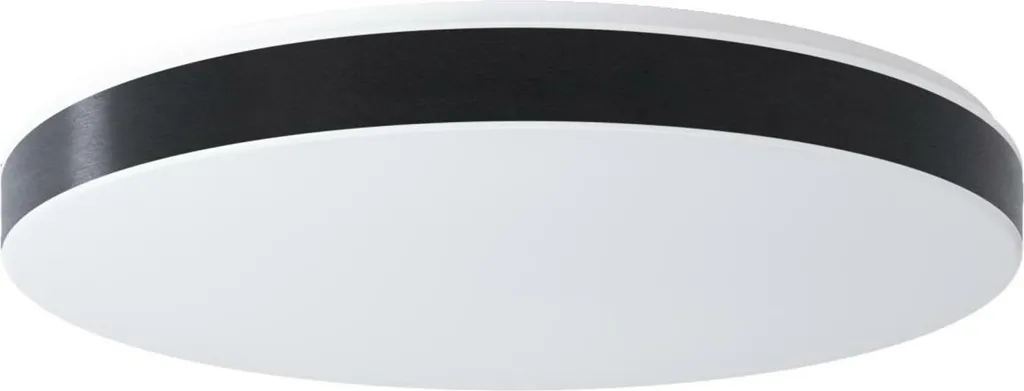 Plafonnier OSMONT DEL52602 DELIA C4 Blanc et Noir IP44 4x25W E27