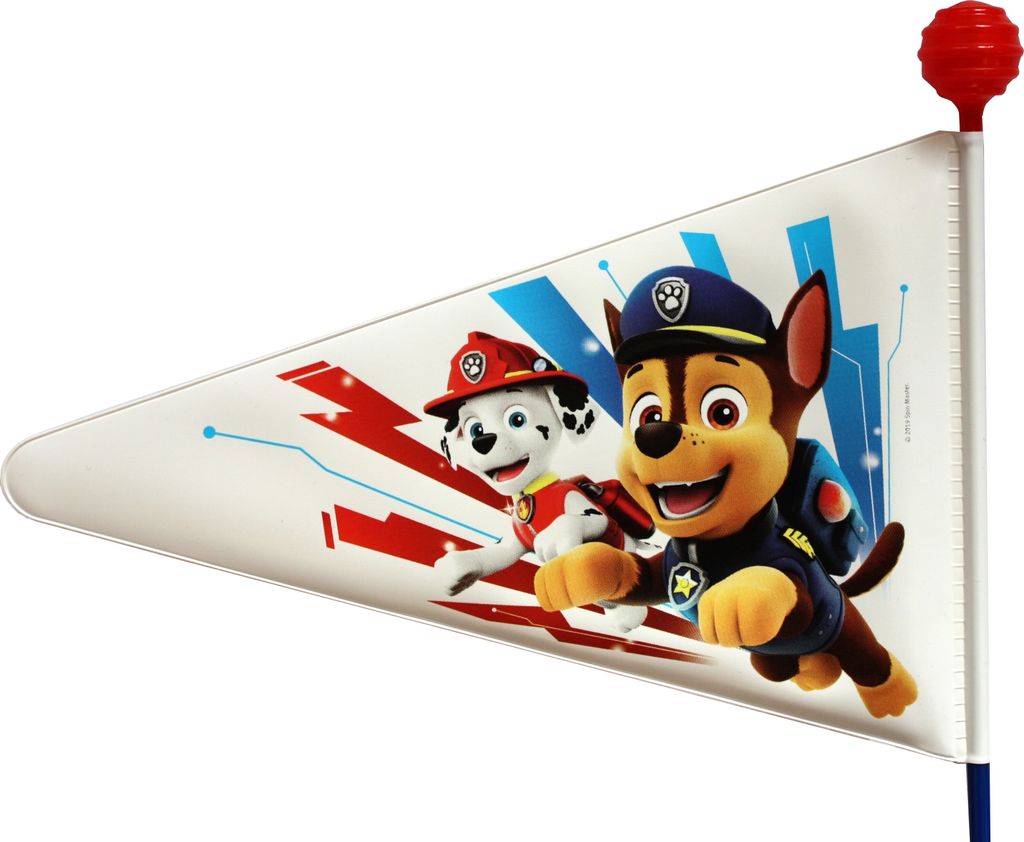 Wimpelstange PAW Patrol doppelwandig, teilbar, weiß mit Produktbild 3