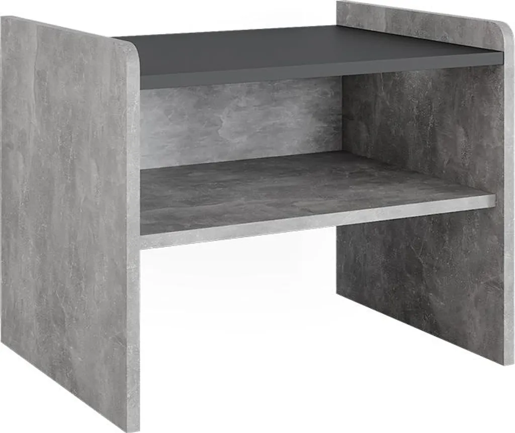 Banc de coin cuisine Vicco Roman gris béton - Assise gain de place