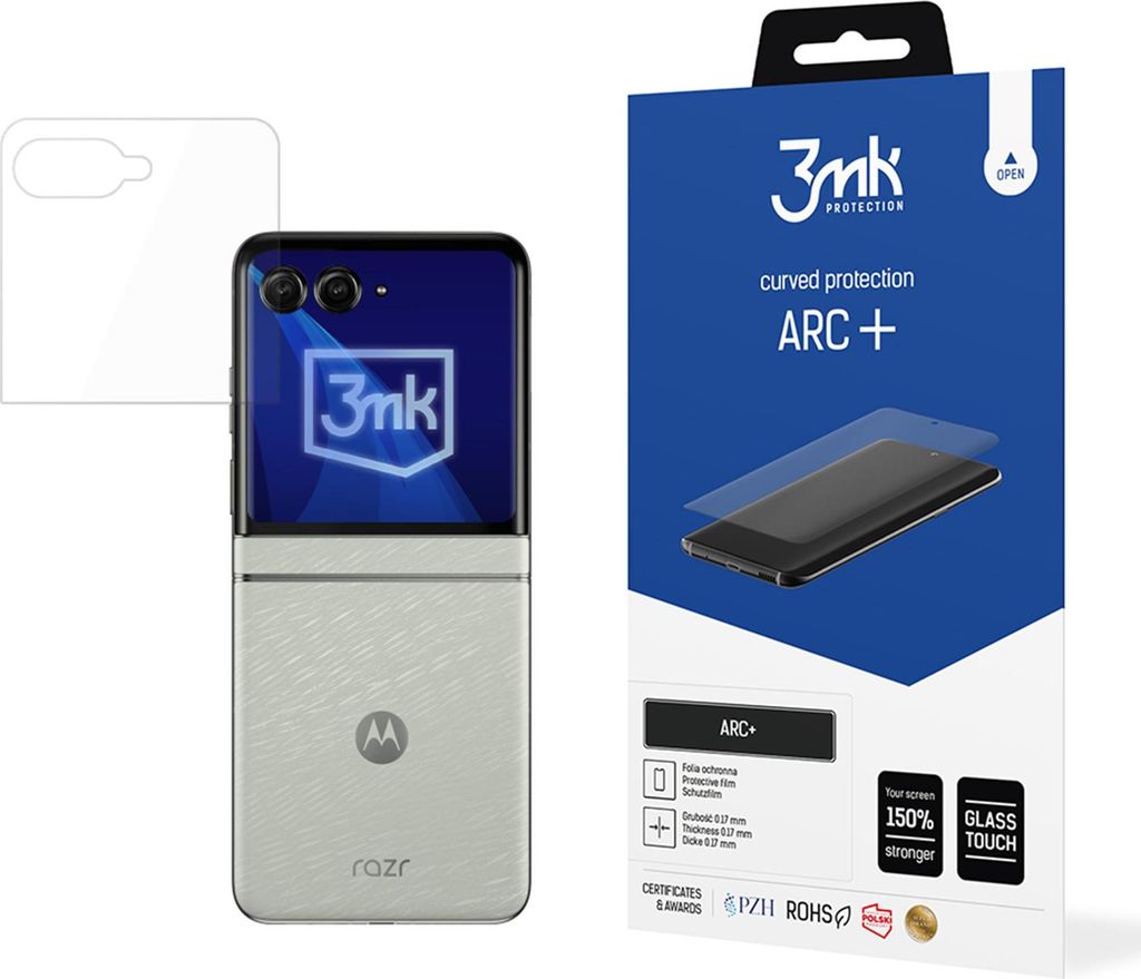 Film protecteur 3mk ARC+ pour Motorola Razr 60 Image du produit 