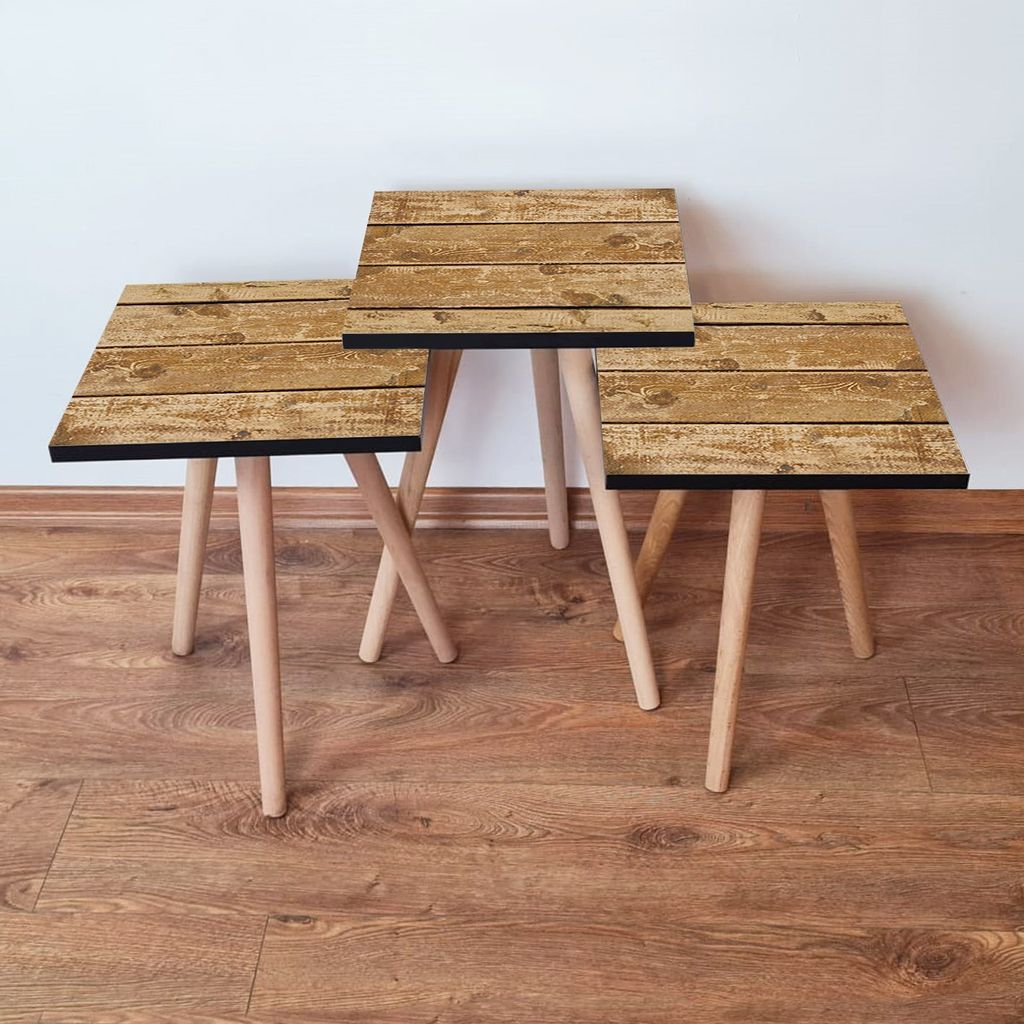 Skye Decor, 3Shp348 - Camel, Satztisch (3 Stück), Kamel, Produktbild 