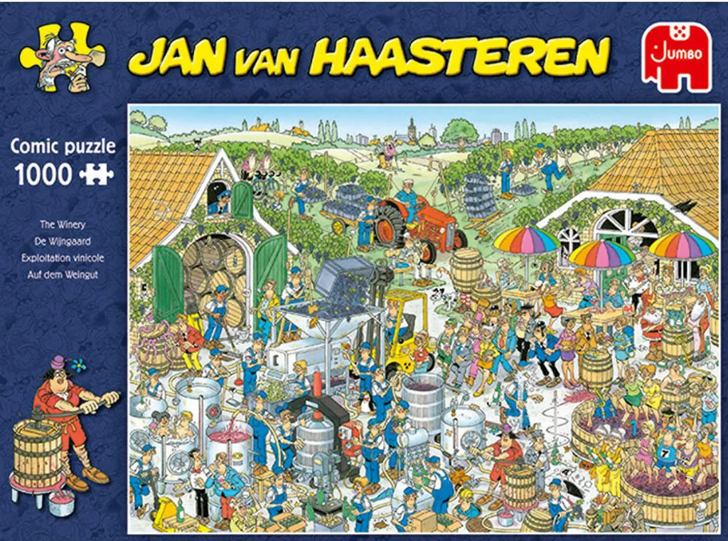 Puzzle Winiarnia 1000 Pièces - Impression Haute Définition et Détails - 6