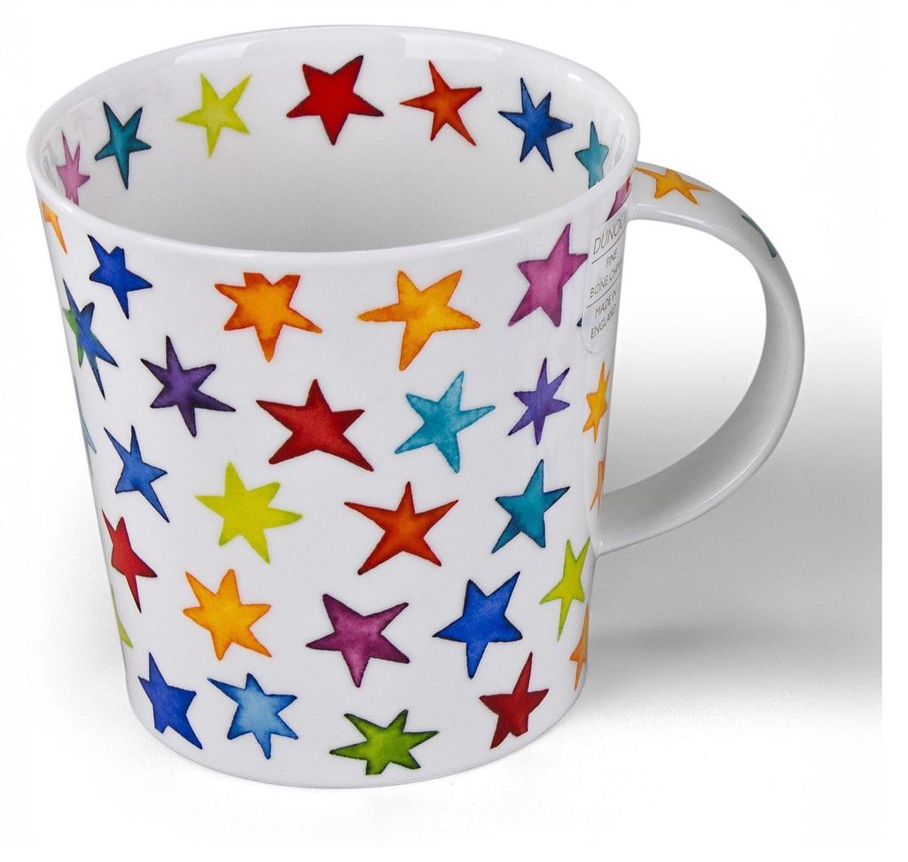 DUNOON Becher Cairngorm Starbust 480 ml Fine Bone China Porzellan 11cm Tasse