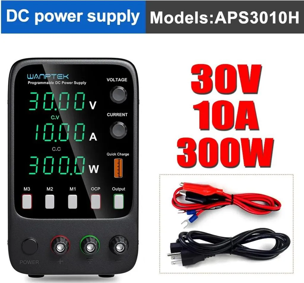 Alimentation DC variable pour test électronique et réparation 30V - 2