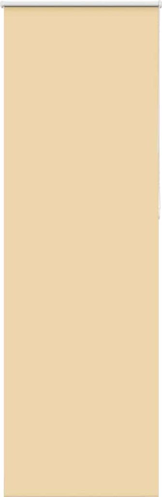 vidaXL Verdunkelungsrollo Beige 75x230cm Stoffbreite 70,7 cm Polyester