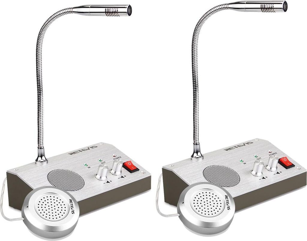 Retevis RT9908 window intercom 2pcs, two-way radio, Image du produit 