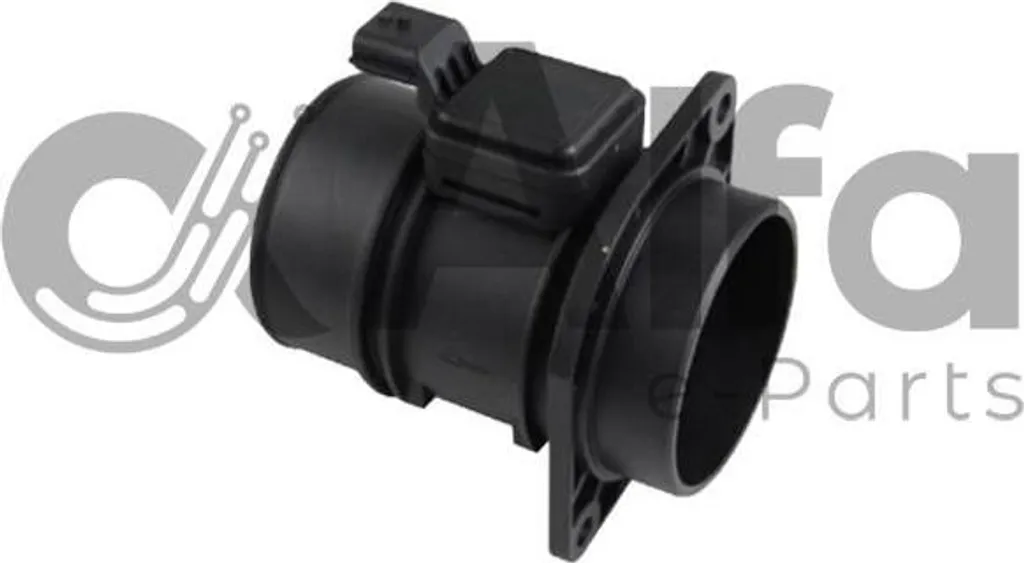 Alfa e-Parts AF08447 Misuratore di massa dell'aria OE 93863896 compatibile con Duster, Logan, Sandero, Citan, Note, Primastar, Qashqai, Vivaro, Kangoo, Trafic