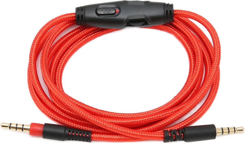 Kopfhörer-Audiokabel, 3,5 mm Stecker auf Stecker, Ersatz-Kopfhörer-Audiokabel für HyperX Cloud