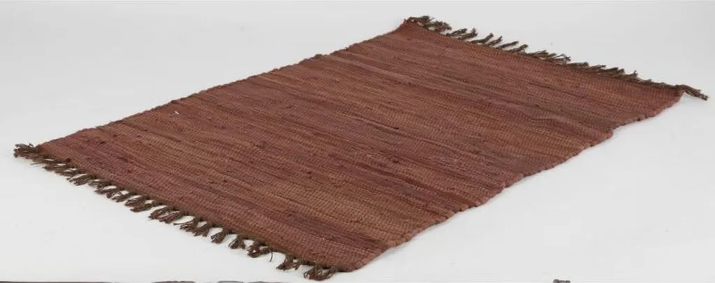 Tapis de sol en coton à motifs tachetés 90x60 cm pour maison et bureau