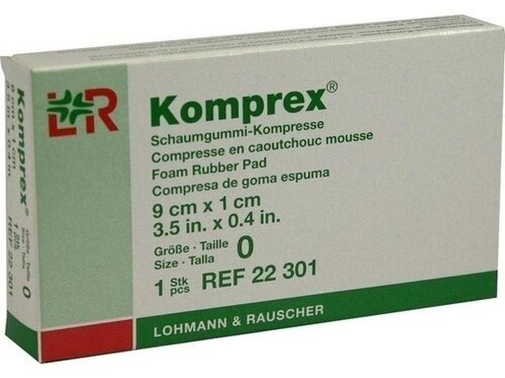 Komprex mousse de caoutchouc taille 0 1 pc Image du produit 