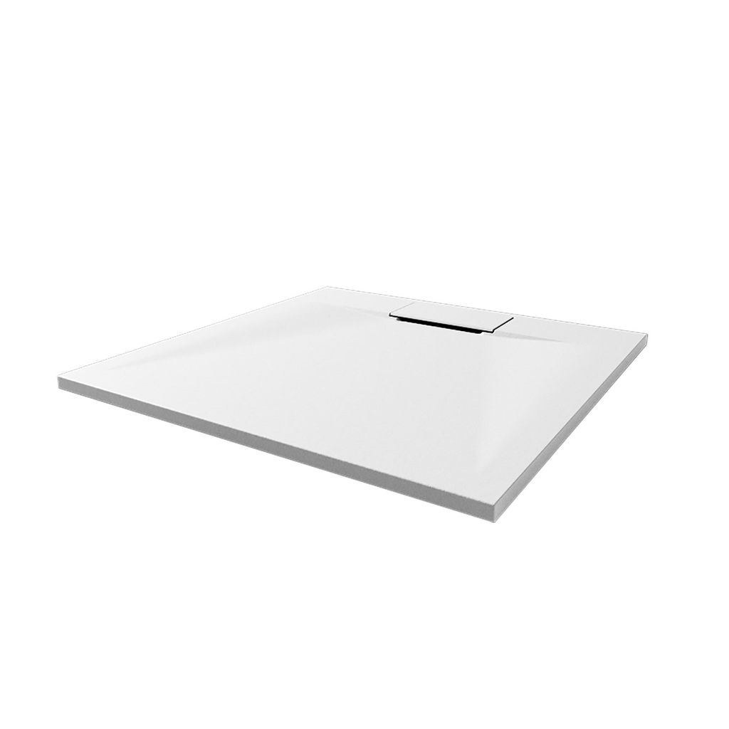 Breuer Quadrat-Duschwanne Lite Line Steinoptik in ver. Varianten