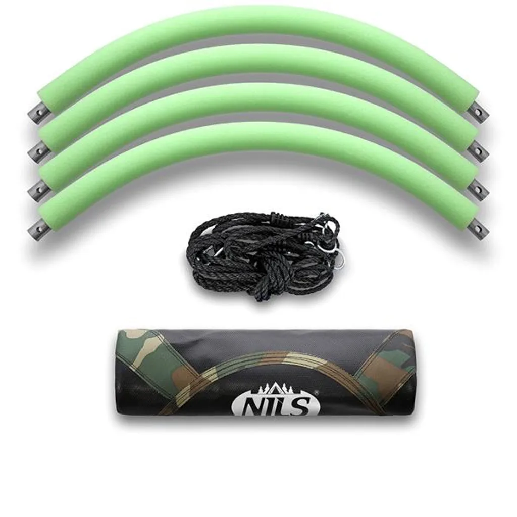 Balançoire Nid Robuste 100cm Camouflage NB5032 avec Cordes Réglables
