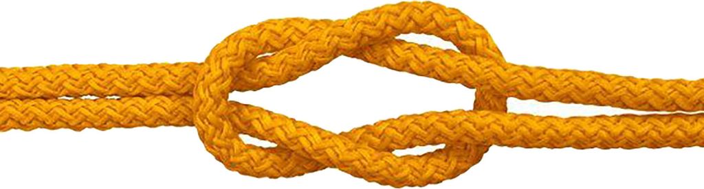200m Polyester-Seil 5,5mm Polyesterschnur Polyesterkordel Kordel Schnur Farbwahl, Farbe:sonnengelb
